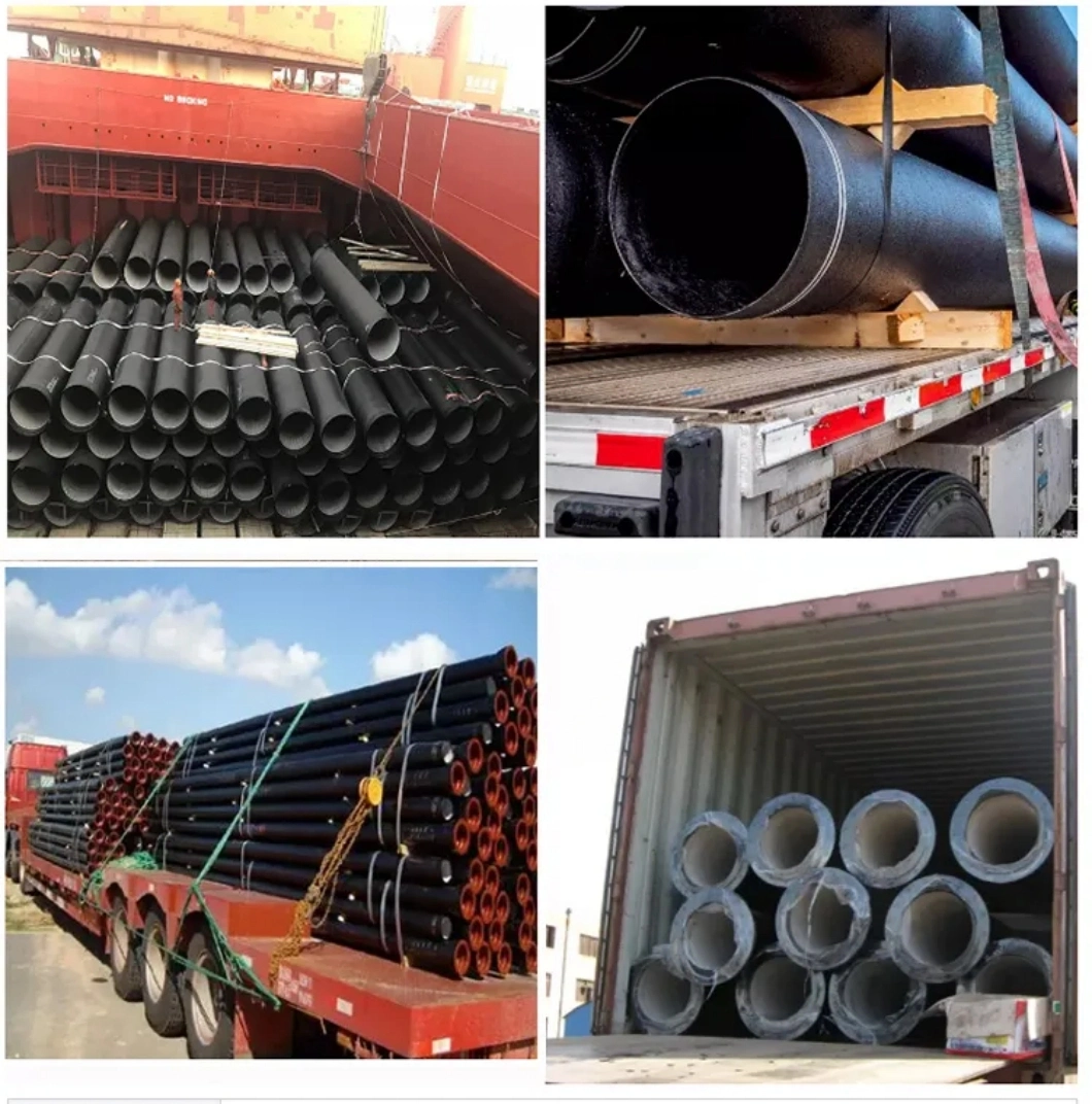 Factory Direct Sales High Standard ISO9001 BV Wras Bsi CE Ductile Iron Pipe Ductile Iron Drainage Pipe Water Tube