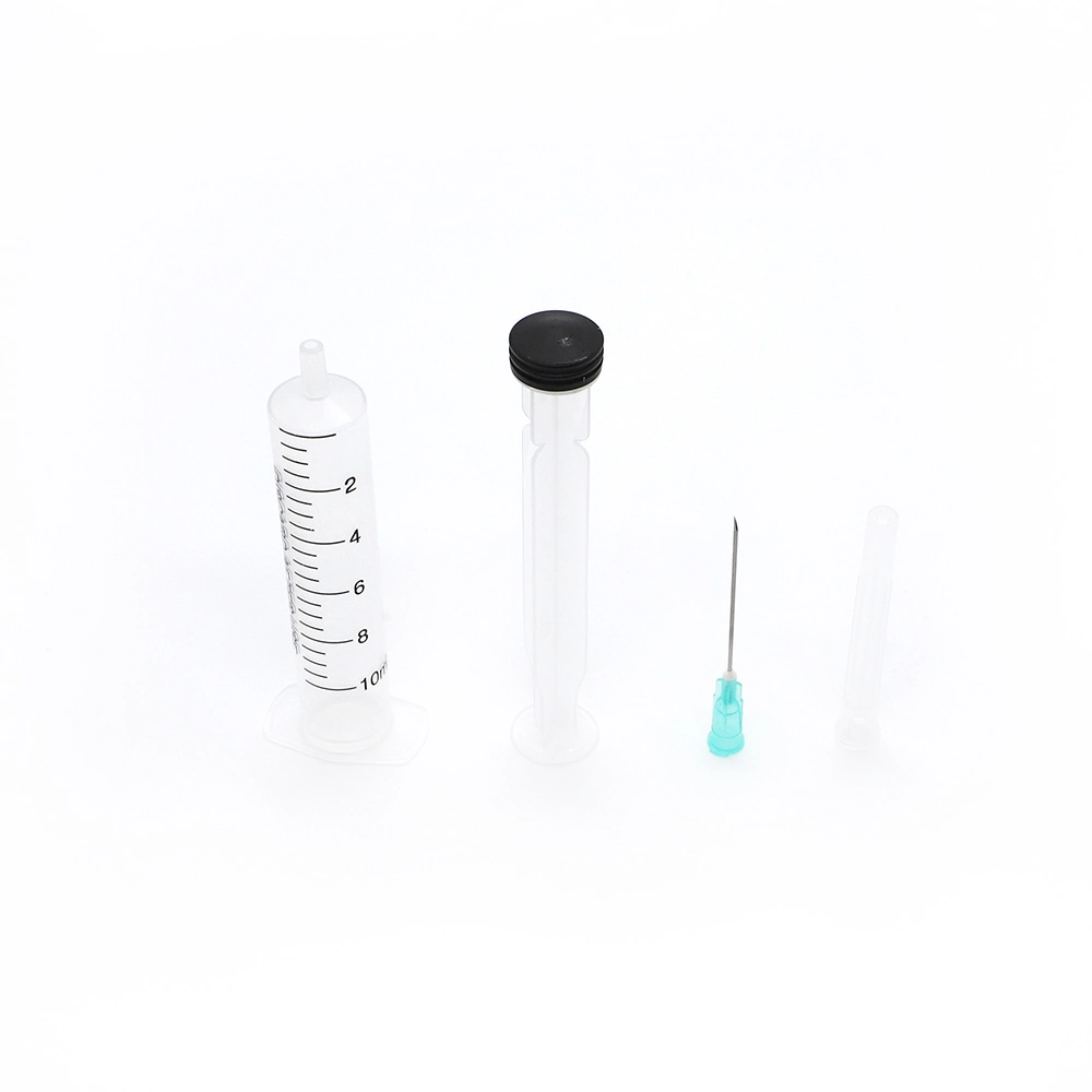 Animal Syringe Disposable Medical Sterile Injection Syringe with Hypodermic Needle for Veterinary